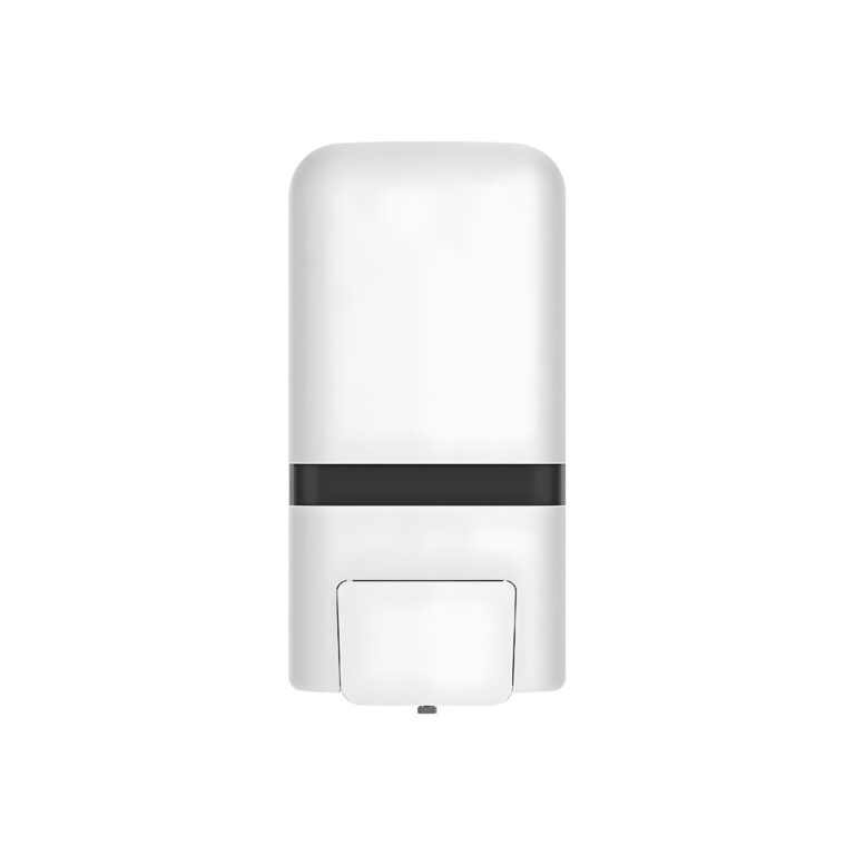 White cream soap dispenser, 1600 ml, 13.6x10.2x27.3 cm