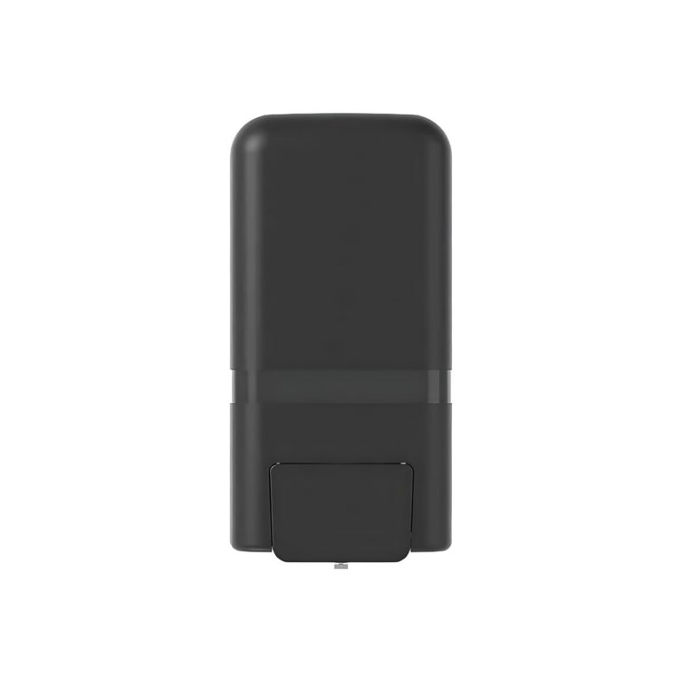 Black cream soap dispenser, 1600 ml, 13.6x10.2x27.3 cm