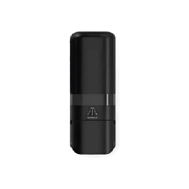 Black cream soap dispenser, 250 ml