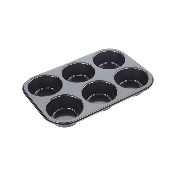 Ταψί ανοξείδωτο για muffins XL με 6 θέσεις, 32,5x23 εκ.