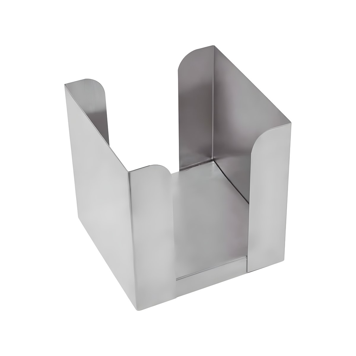 Stainless Steel Napkin Holder 18/10 17.3x13cm 931 18/10 stainless steel napkin holder, 17.3x13 cm