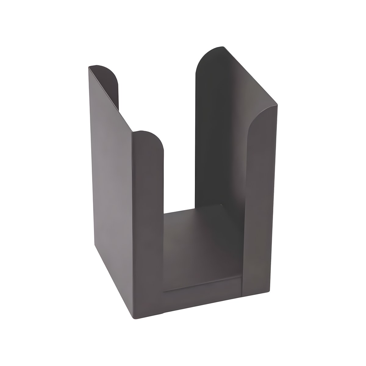 Napkin Holder Inox Matte Black 18/10 13.3x13cm Matte black 18/10 stainless steel napkin holder, 13.3x13 cm