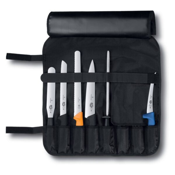 Υφασμάτινη θήκη μαχαιριών Victorinox 8 θέσεων σε ρολό