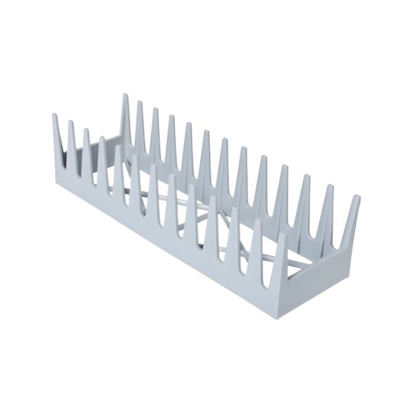 12-slot plate holder for dishwasher basket, 30x10 cm