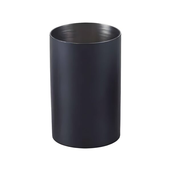 Matte black 18/10 stainless steel sugar stick holder, 5.3x8.5 cm