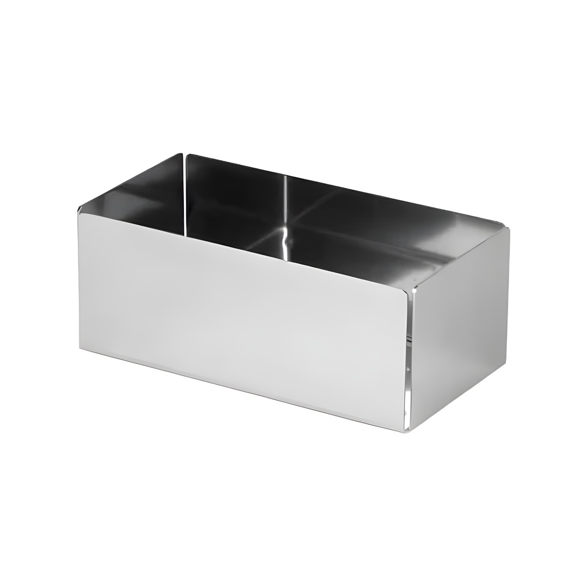 Sugar Case Inox 18/10 9x5x5cm 910 Stainless steel 18/10 sugar bowl, 9x5x5 cm