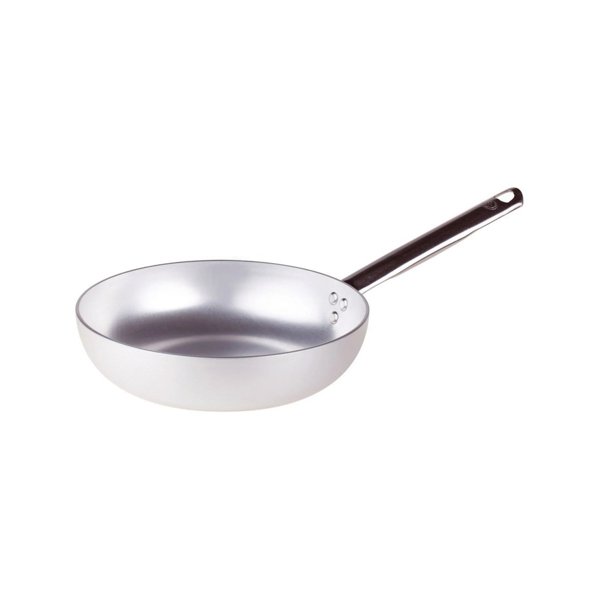 Deep Aluminum Frying Pan 36x8cm ALMA111B36 "Made In Italy" Inox Handle Agnelli deep aluminum frying pan with stainless steel handle, 36x8 cm