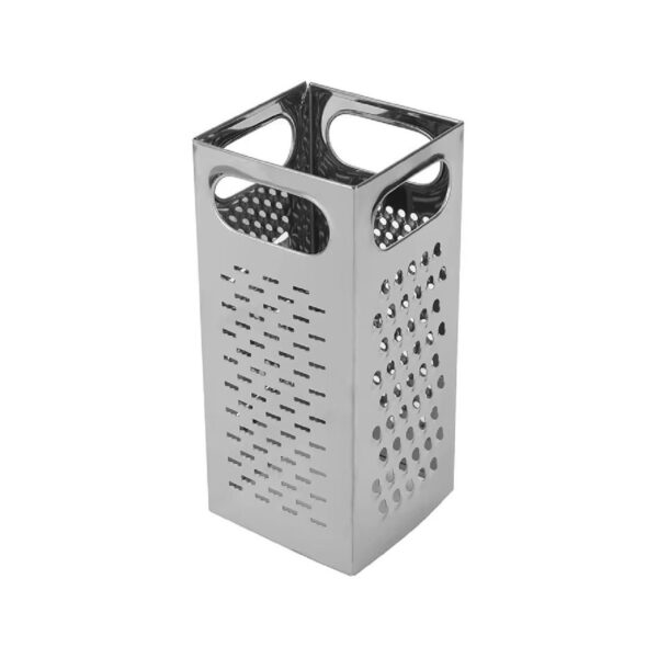 Heavy-duty four-sided Tower stainless steel general purpose grater, 24 cm