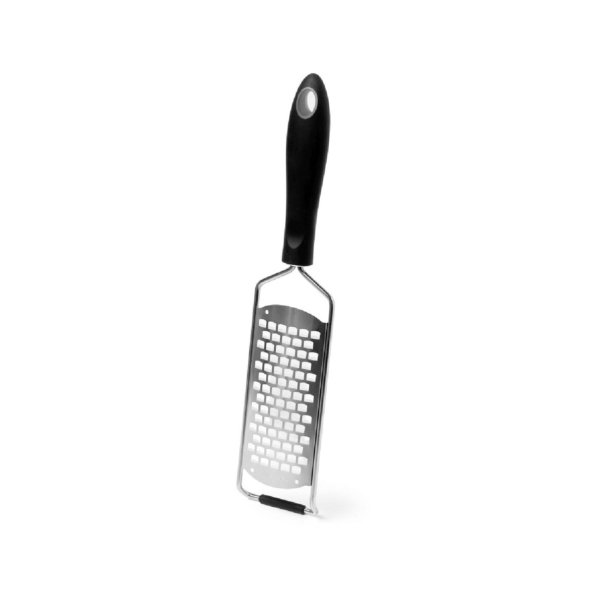 Stainless Steel Wide Zester Grater Grueso with Black Handle 32cm Stainless steel wide zester grater Grueso with black handle, 32 cm
