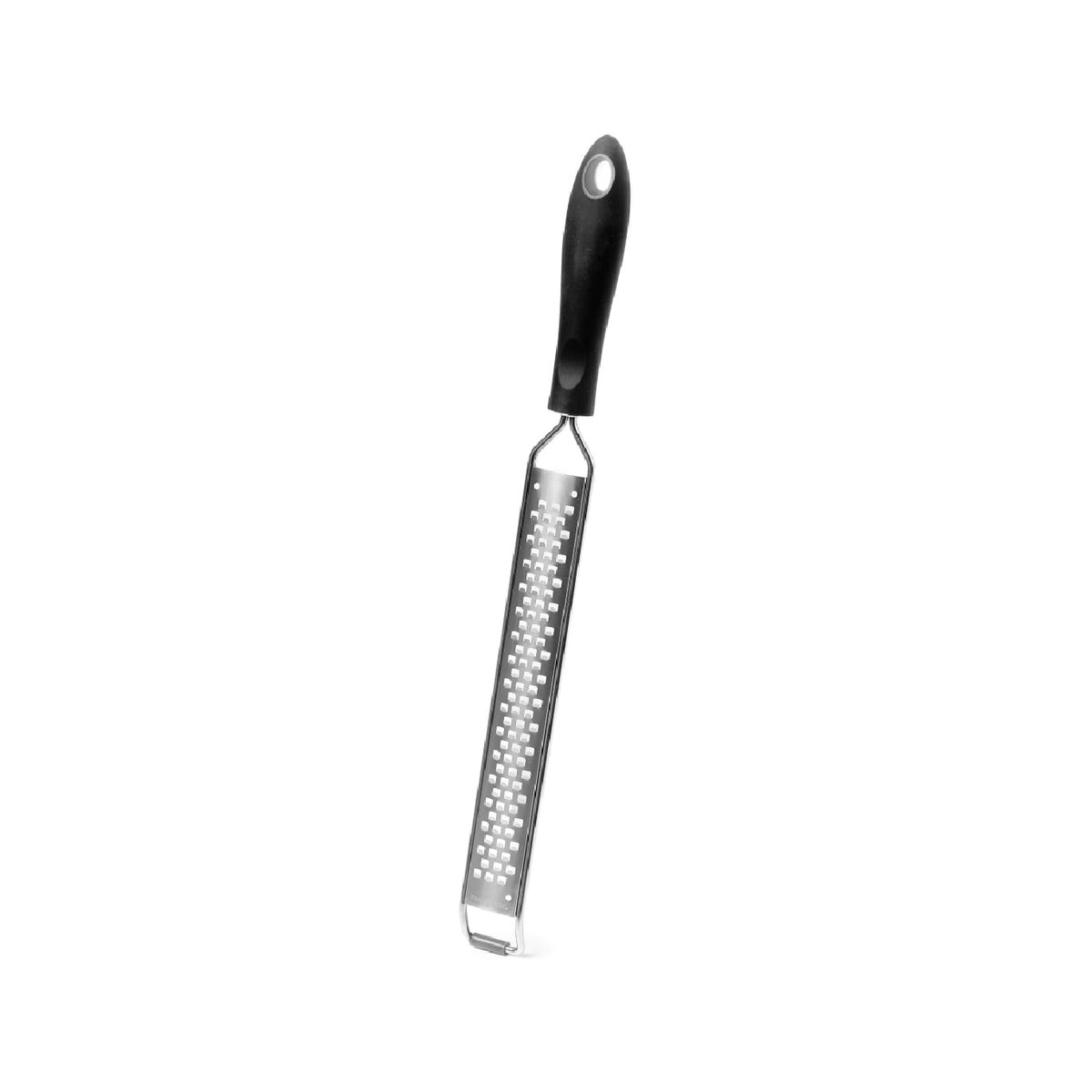 Stainless Steel Long Zester Grater Slim Grueso with Black Handle 41cm Stainless steel long zester grater Slim Grueso with black handle, 41 cm
