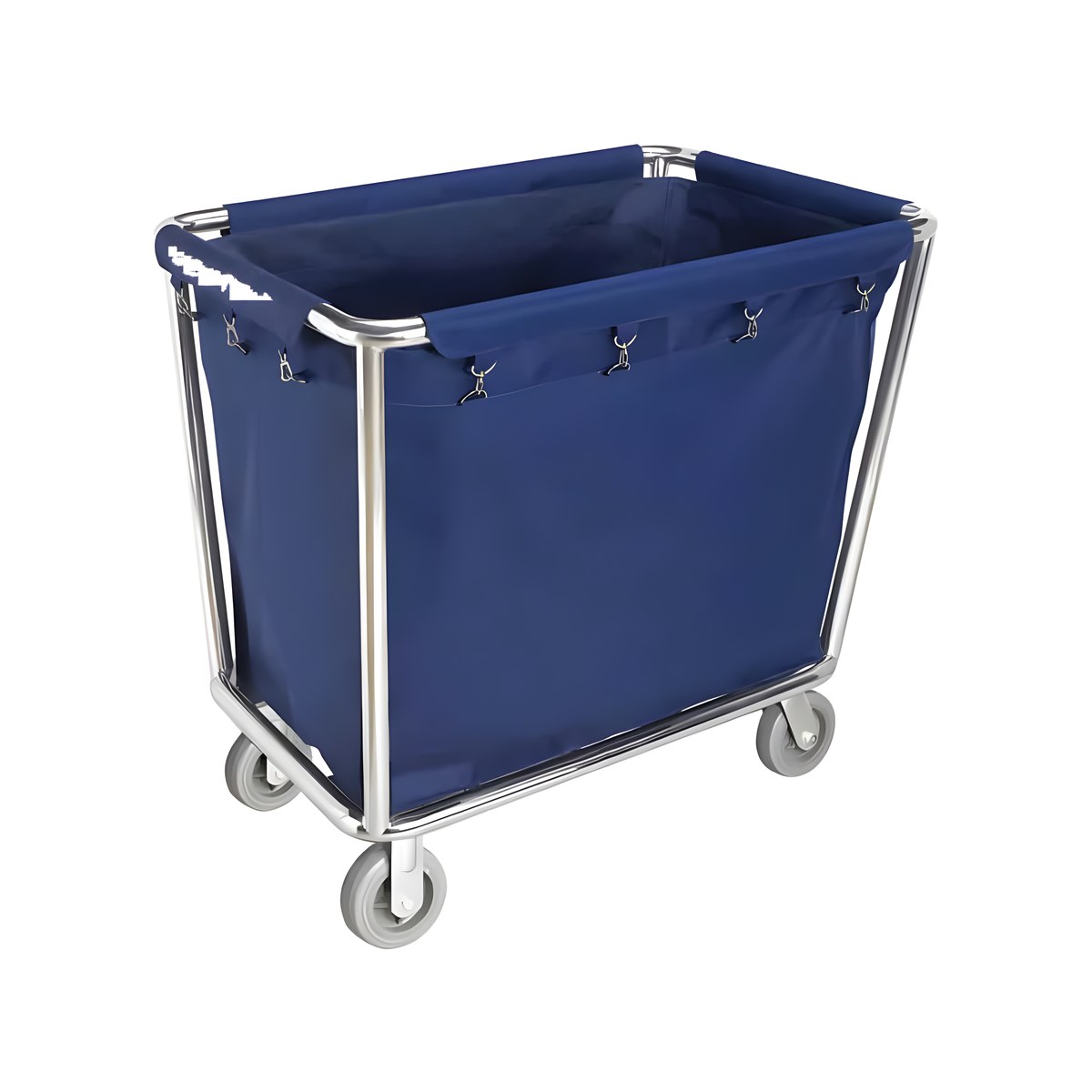Τρόλεϊ Μεταφοράς Απλύτων Inox Βαρέως Τύπου 99x63x97εκ Ανοξείδωτο τρόλεϊ μεταφοράς απλύτων βαρέως τύπου, 99x63x97 εκ.