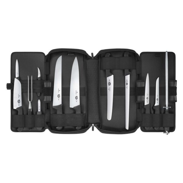 Μαύρη τσάντα μαχαιριών Victorinox 12 θέσεων