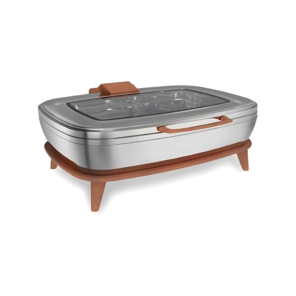 Ανοξείδωτη βάση 18/10 για μπαιν μαρί Wood Titan 1/1, 9 λίτρα