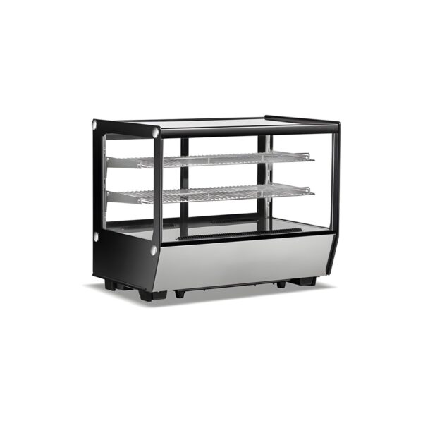 Professional refrigerated take away display case, 3 levels, 240 W, 88x57x69 cm