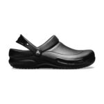 Μαύρο unisex επαγγελματικό υπόδημα κουζίνας Crocs Bistro, μέγεθος 41/42