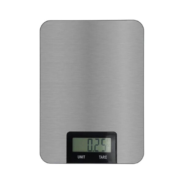 Ψηφιακή ζυγαριά από ανοξείδωτο ατσάλι, 5 kg με ακρίβεια 1 gr